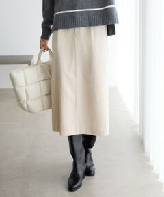 S size ONWARD(小さいサイズ) / エスサイズオンワード ミニ・ひざ丈スカート | 【SHIHOさん着用】ソフトコーデュロイ スカート