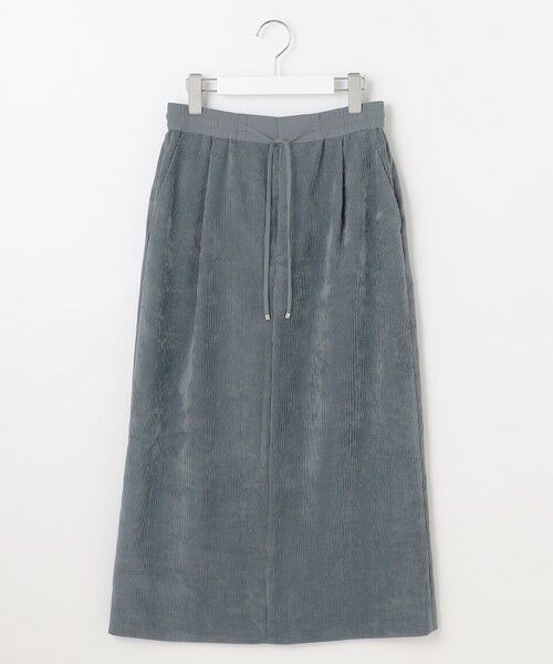S size ONWARD(小さいサイズ) / エスサイズオンワード ミニ・ひざ丈スカート | 【SHIHOさん着用】ソフトコーデュロイ スカート | 詳細14