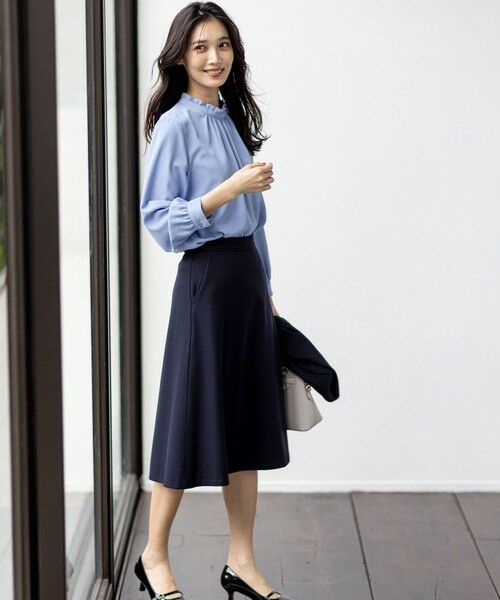 S size ONWARD(小さいサイズ) / エスサイズオンワード ミニ・ひざ丈スカート | ビューティサーモ2WAYストレッチ フレアスカート | 詳細16