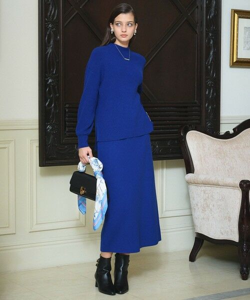 S size ONWARD(小さいサイズ) / エスサイズオンワード ミニ・ひざ丈スカート | CICA加工 ニット タイト スカート | 詳細17