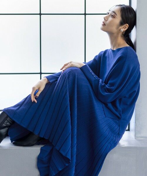 S size ONWARD(小さいサイズ) / エスサイズオンワード ミニ・ひざ丈スカート | CICA加工 ニット フレア スカート | 詳細15