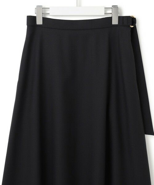 S size ONWARD(小さいサイズ) / エスサイズオンワード ミニ・ひざ丈スカート | 【VERY10月号掲載】メリノウールサテン スカート | 詳細7