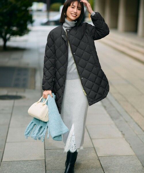 S size ONWARD(小さいサイズ) / エスサイズオンワード ミニ・ひざ丈スカート | 【LEE10月号掲載/洗える】レースコンビ ペチコート スカート | 詳細2