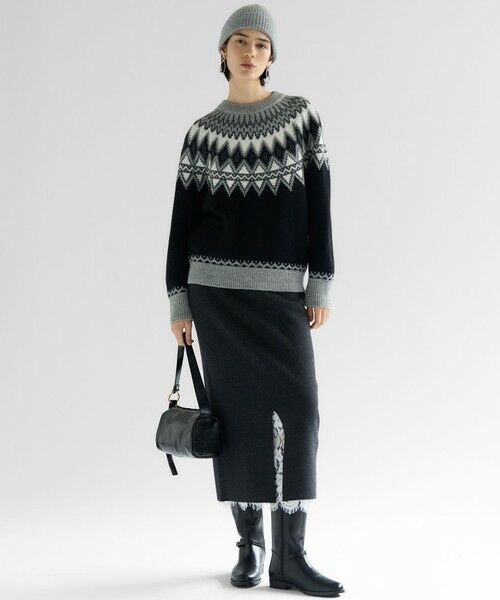 S size ONWARD(小さいサイズ) / エスサイズオンワード ミニ・ひざ丈スカート | 【LEE10月号掲載/洗える】レースコンビ ペチコート スカート | 詳細3