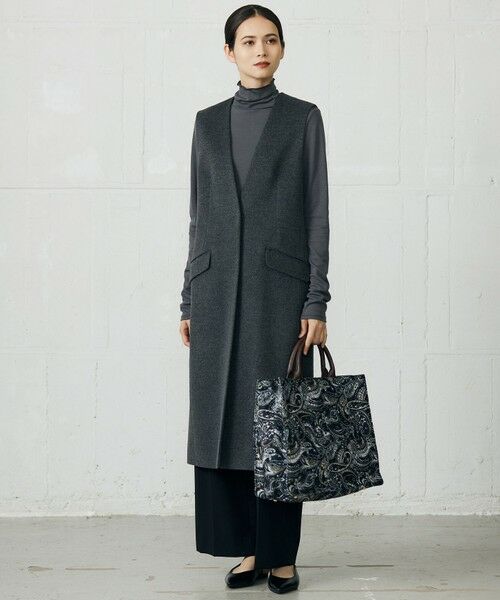 S size ONWARD(小さいサイズ) / エスサイズオンワード ベスト | 【カタログ掲載】Super100sライトビーバー ジレ | 詳細14