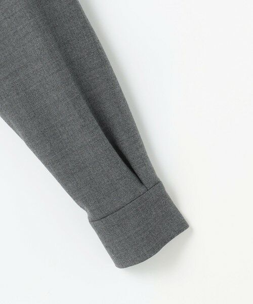 S size ONWARD(小さいサイズ) / エスサイズオンワード シャツ・ブラウス | 【SHIHOさん着用】ソフトウールブレンドペプラム ブラウス | 詳細14