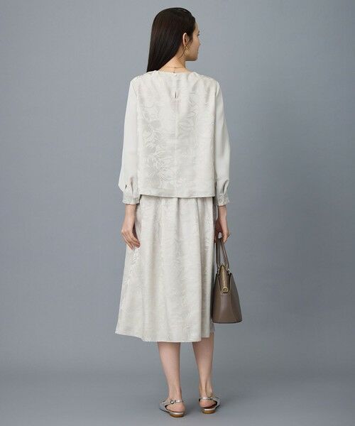 S size ONWARD(小さいサイズ) / エスサイズオンワード シャツ・ブラウス | 【カタログ掲載・セットアップ対応】フラワーオパールプリントブロッキング ブラウス | 詳細11