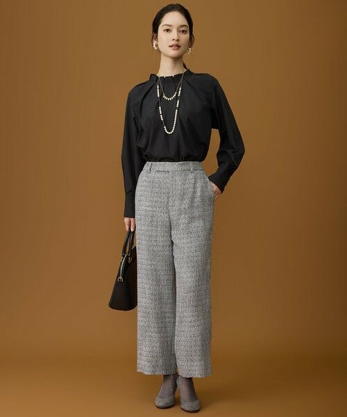 S size ONWARD(小さいサイズ) / エスサイズオンワード シャツ・ブラウス | 【カタログ掲載】ナチュラルタッチスタンドカラー ブラウス | 詳細13