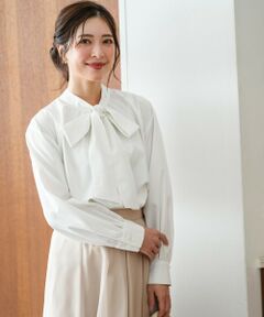 S size ONWARD(小さいサイズ) / エスサイズオンワード シャツ・ブラウス | 【2WAY】リボンギャザー ブラウス