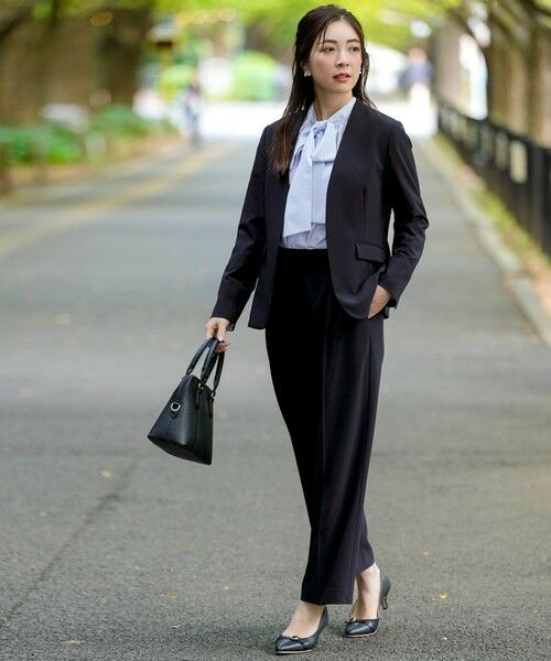 S size ONWARD(小さいサイズ) / エスサイズオンワード シャツ・ブラウス | 【2WAY】リボンギャザー ブラウス | 詳細12