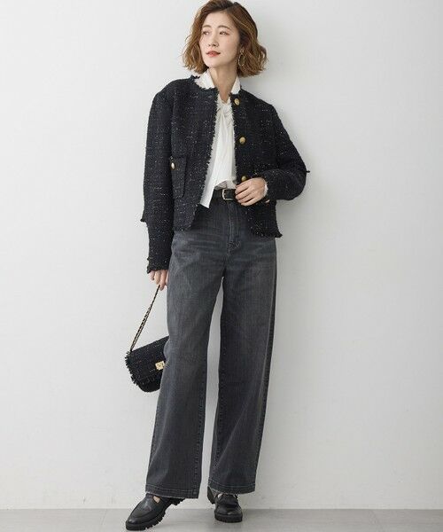 S size ONWARD(小さいサイズ) / エスサイズオンワード シャツ・ブラウス | 【滝沢眞規子さん着用/Oggi・VERY掲載】ストレッチライトタイプライター 2WAY ボウタイブラウス | 詳細13