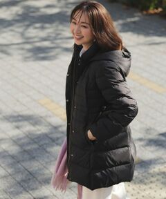 S size ONWARD(小さいサイズ) / エスサイズオンワード ダウンジャケット・ベスト | 【2WAY】シルキータフタロング ダウン