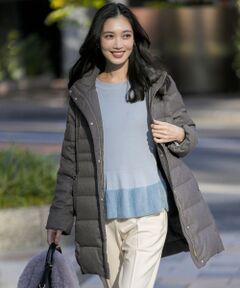 S size ONWARD(小さいサイズ) / エスサイズオンワード ダウンジャケット・ベスト | 【2WAY】シルキータフタロング ダウン