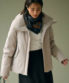 S size ONWARD(小さいサイズ) / エスサイズオンワード ダウンジャケット・ベスト | 【一部店舗限定/滝沢眞規子さん着用/撥水加工】ミリタリー Aライン ダウンコート