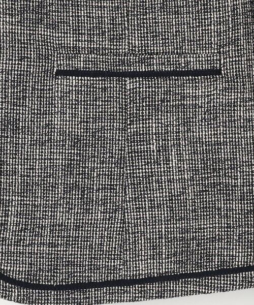 S size ONWARD(小さいサイズ) / エスサイズオンワード ノーカラージャケット | ライトストレッチ ツイード ジャケット | 詳細14