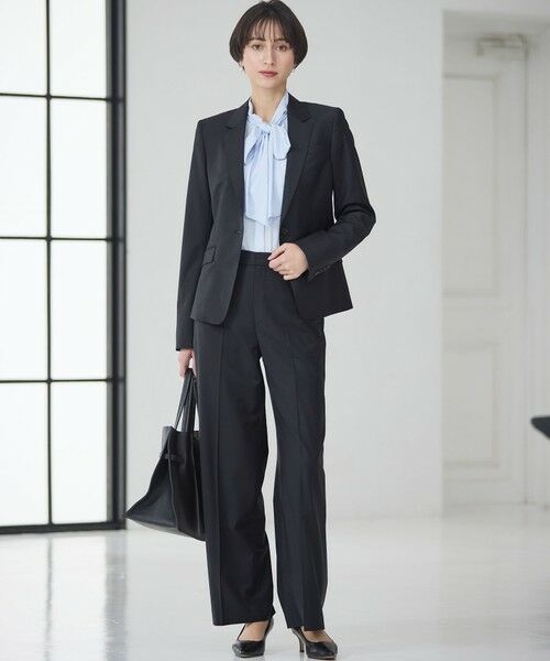 S size ONWARD(小さいサイズ) / エスサイズオンワード テーラードジャケット | 【セットアップ対応】ファインネスウール 一つ釦 ジャケット | 詳細8