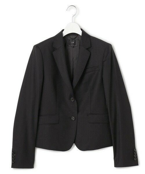 S size ONWARD(小さいサイズ) / エスサイズオンワード テーラードジャケット | 【セットアップ対応】ファインネスウール 二つ釦 ジャケット | 詳細3