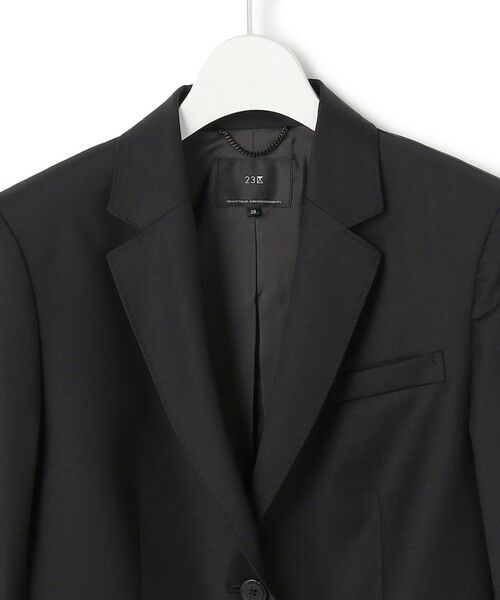 S size ONWARD(小さいサイズ) / エスサイズオンワード テーラードジャケット | 【セットアップ対応】ファインネスウール 二つ釦 ジャケット | 詳細5