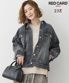 S size ONWARD(小さいサイズ) / エスサイズオンワード Gジャン・デニムジャケット | 【滝沢眞規子さん着用/RED CARD TOKYO×23区】オーバーサイズ デニム ジャケット
