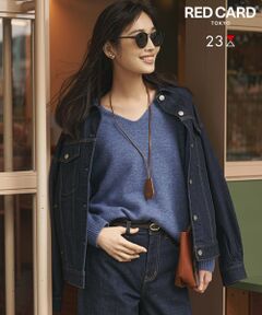 S size ONWARD(小さいサイズ) / エスサイズオンワード Gジャン・デニムジャケット | 【滝沢眞規子さん着用/RED CARD TOKYO×23区】オーバーサイズ デニム ジャケット