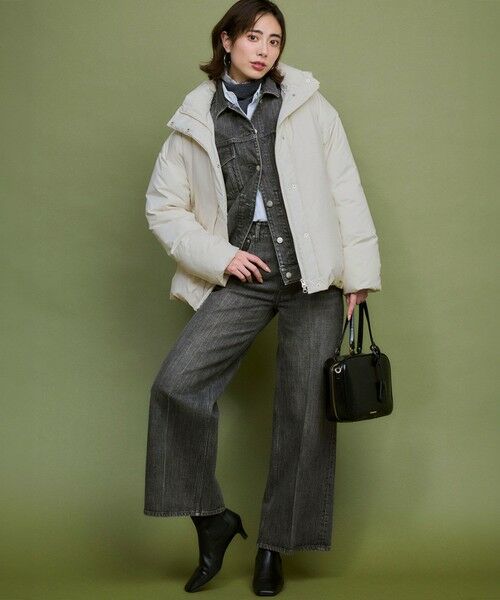 S size ONWARD(小さいサイズ) / エスサイズオンワード Gジャン・デニムジャケット | 【滝沢眞規子さん着用/RED CARD TOKYO×23区】オーバーサイズ デニム ジャケット | 詳細3