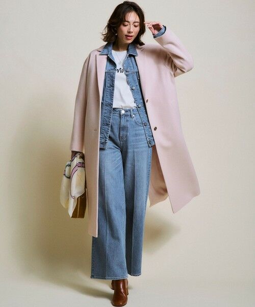 S size ONWARD(小さいサイズ) / エスサイズオンワード Gジャン・デニムジャケット | 【滝沢眞規子さん着用/RED CARD TOKYO×23区】オーバーサイズ デニム ジャケット | 詳細8