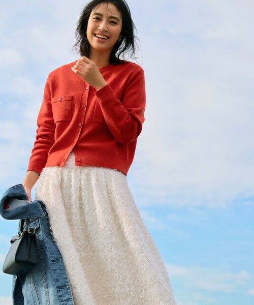 S size ONWARD(小さいサイズ) / エスサイズオンワード Gジャン・デニムジャケット | 【滝沢眞規子さん着用/RED CARD TOKYO×23区】オーバーサイズ デニム ジャケット | 詳細9