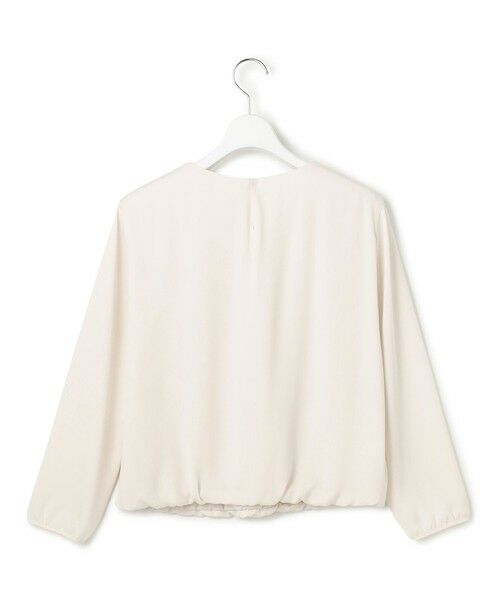 S size ONWARD(小さいサイズ) / エスサイズオンワード シャツ・ブラウス | 【洗える】シルキーデシン ボールチェーン バルーン ブラウス | 詳細7