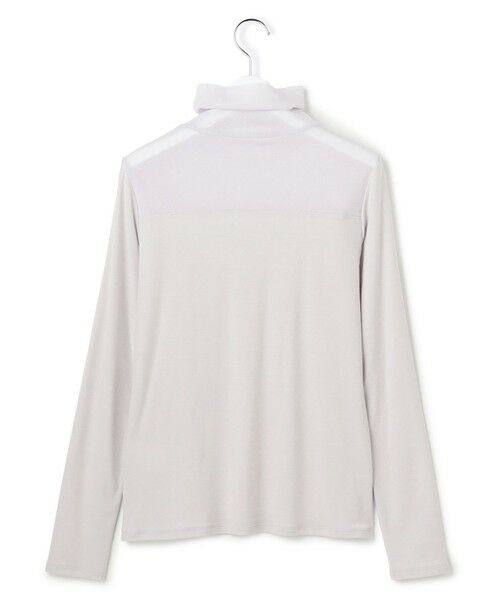 S size ONWARD(小さいサイズ) / エスサイズオンワード カットソー | 【洗える】チュールフライス シアーハイネック カットソー | 詳細14