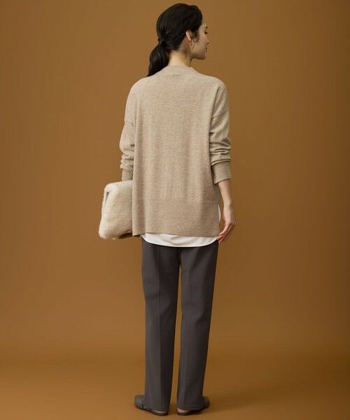 S size ONWARD(小さいサイズ) / エスサイズオンワード ニット・セーター | 【SHIHOさん着用】ウールハイゲージモックネック ニット | 詳細2