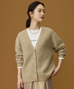 S size ONWARD(小さいサイズ) / エスサイズオンワード カーディガン・ボレロ | 【SHIHOさん着用】ラメツイード カーディガン