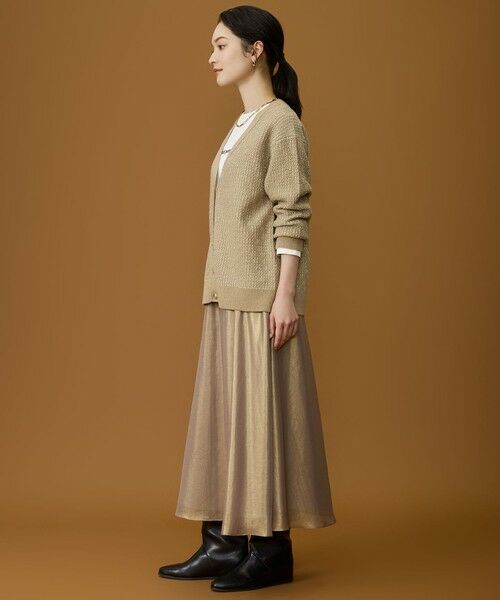 S size ONWARD(小さいサイズ) / エスサイズオンワード カーディガン・ボレロ | 【SHIHOさん着用】ラメツイード カーディガン | 詳細2