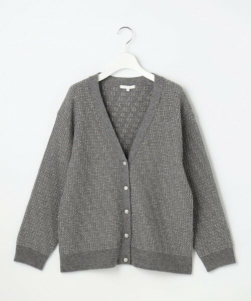 S size ONWARD(小さいサイズ) / エスサイズオンワード カーディガン・ボレロ | 【SHIHOさん着用】ラメツイード カーディガン | 詳細14