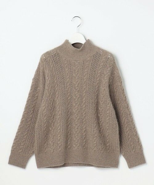 S size ONWARD(小さいサイズ) / エスサイズオンワード ニット・セーター | 【SHIHOさん着用】ラメフォックスケーブル ニット | 詳細2