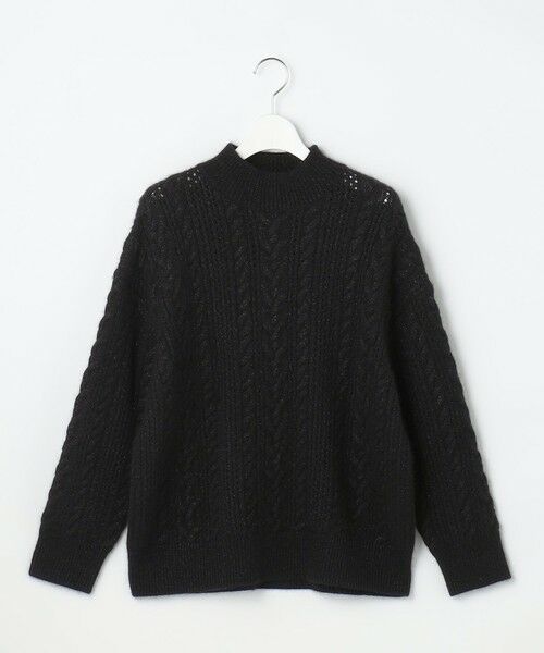 S size ONWARD(小さいサイズ) / エスサイズオンワード ニット・セーター | 【SHIHOさん着用】ラメフォックスケーブル ニット | 詳細6