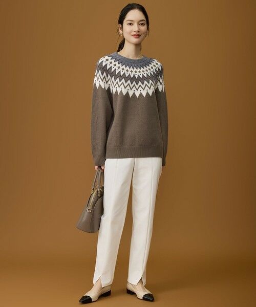 S size ONWARD(小さいサイズ) / エスサイズオンワード ニット・セーター | フェアアイル ニット | 詳細4