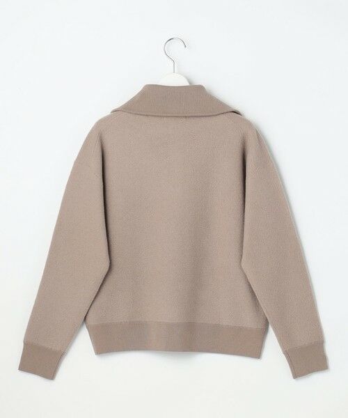 S size ONWARD(小さいサイズ) / エスサイズオンワード ニット・セーター | 【SHIHOさん着用】ボイルドウールハーフジップ ニット | 詳細8