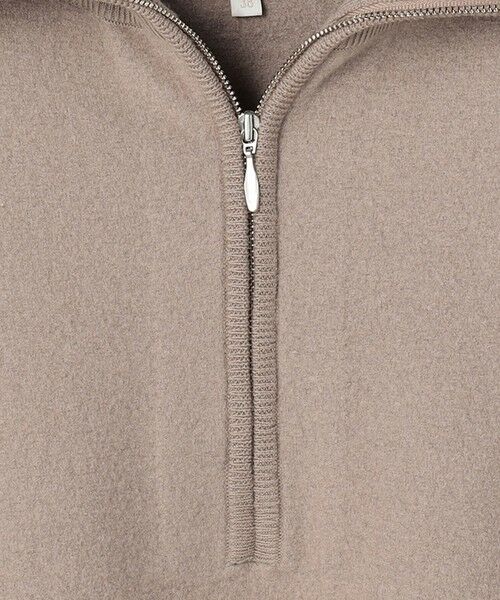 S size ONWARD(小さいサイズ) / エスサイズオンワード ニット・セーター | 【SHIHOさん着用】ボイルドウールハーフジップ ニット | 詳細5