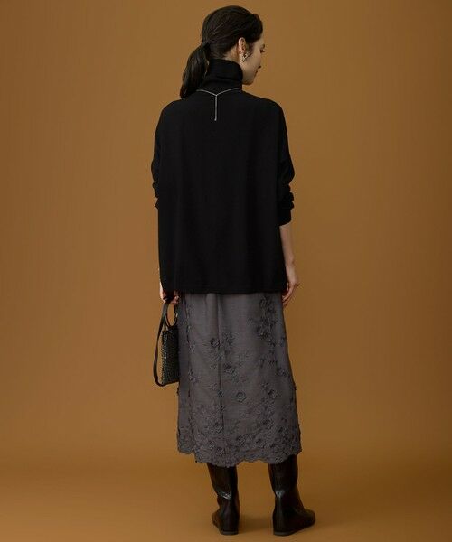 S size ONWARD(小さいサイズ) / エスサイズオンワード ニット・セーター | ウォームレーヨンストレッチハイネック ニット | 詳細12