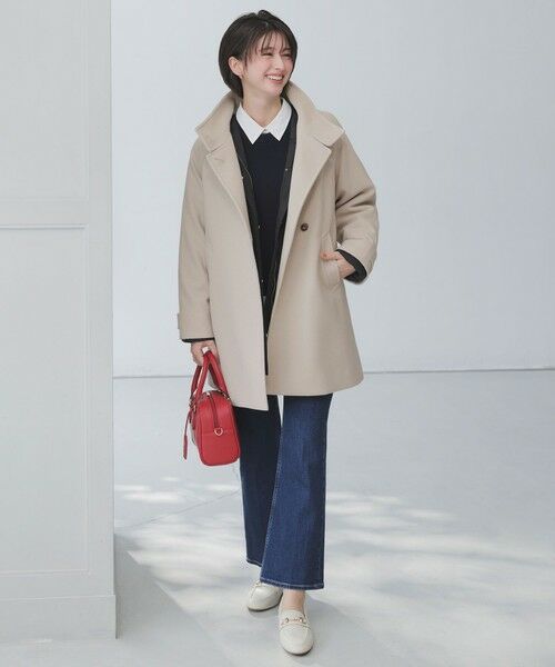 S size ONWARD(小さいサイズ) / エスサイズオンワード ニット・セーター | ニットレイヤード シャツ ツインセット | 詳細22