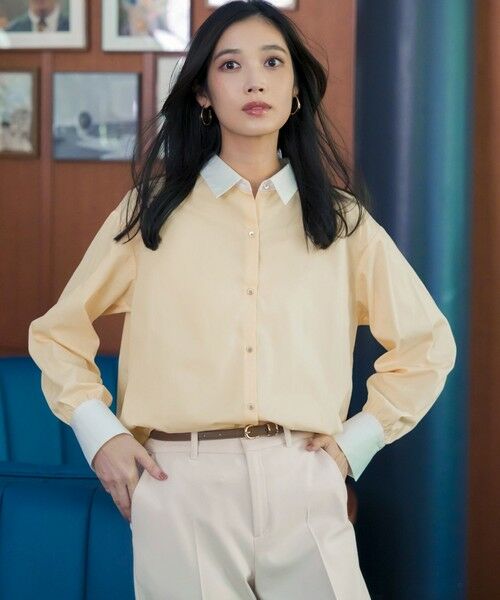 S size ONWARD(小さいサイズ) / エスサイズオンワード ニット・セーター | ニットレイヤード シャツ ツインセット | 詳細28