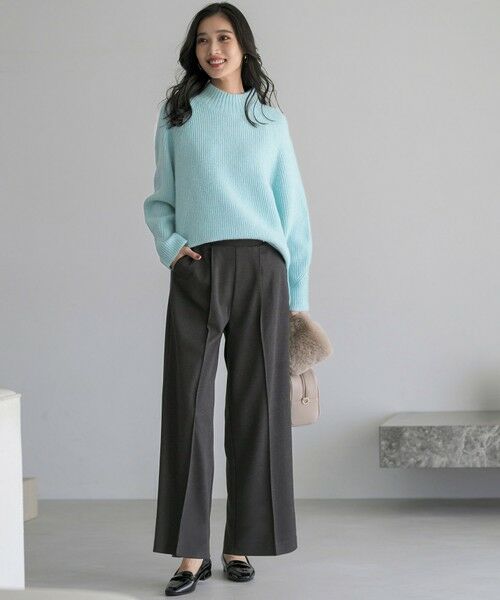 S size ONWARD(小さいサイズ) / エスサイズオンワード ニット・セーター | ハイネックAir ニット | 詳細20