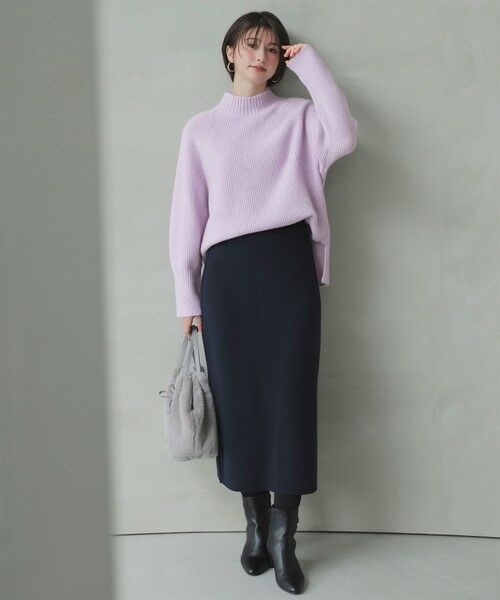 S size ONWARD(小さいサイズ) / エスサイズオンワード ニット・セーター | ハイネックAir ニット | 詳細23