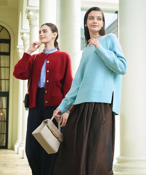 S size ONWARD(小さいサイズ) / エスサイズオンワード ニット・セーター | ボートネックAir ニット | 詳細28