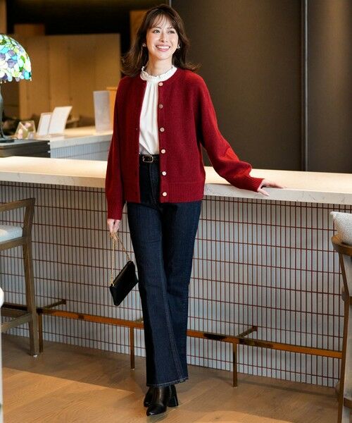 S size ONWARD(小さいサイズ) / エスサイズオンワード カーディガン・ボレロ | 【前後着用可能】Airニット カーディガン | 詳細8