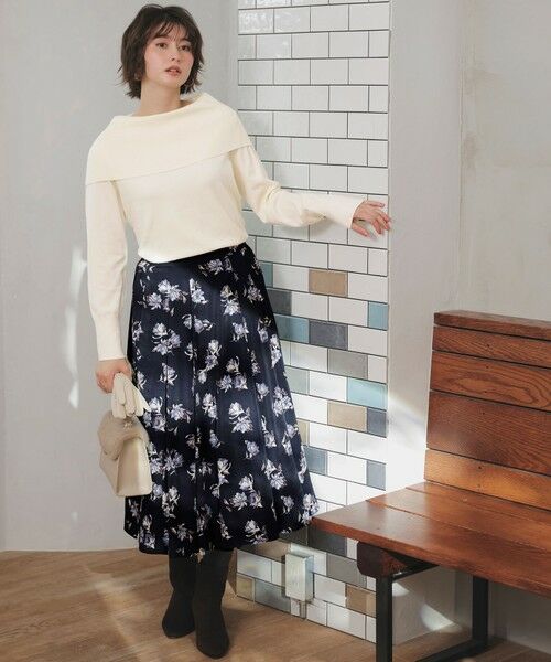 S size ONWARD(小さいサイズ) / エスサイズオンワード ニット・セーター | 【WEB・一部店舗限定】オフショルダー ニット | 詳細3