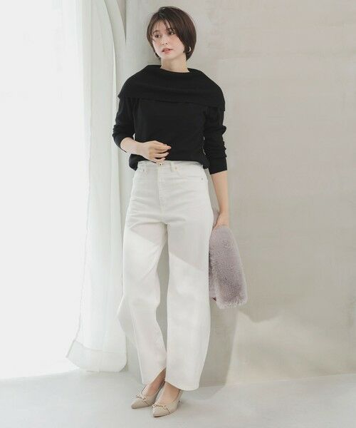 S size ONWARD(小さいサイズ) / エスサイズオンワード ニット・セーター | 【WEB・一部店舗限定】オフショルダー ニット | 詳細7