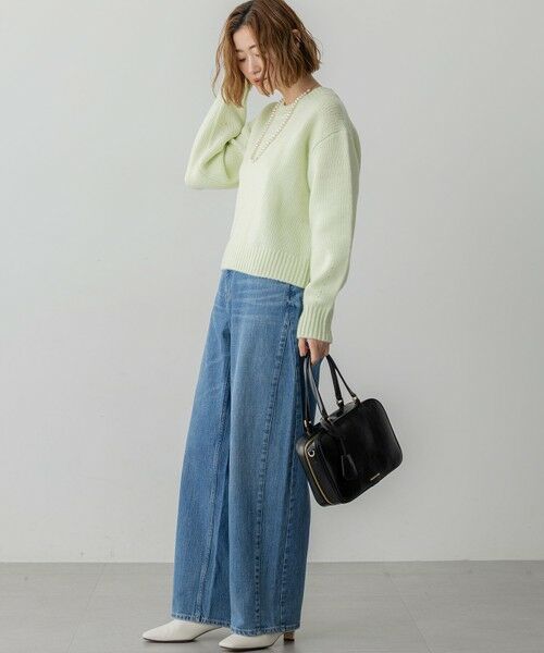 S size ONWARD(小さいサイズ) / エスサイズオンワード ニット・セーター | 【GISELe掲載】ウールカシミヤ パフスリーブ ニット | 詳細22