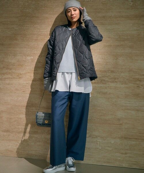 S size ONWARD(小さいサイズ) / エスサイズオンワード ニット・セーター | 【洗える】ウールカシミヤ パフスリーブ ニット | 詳細18