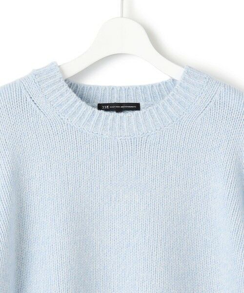 S size ONWARD(小さいサイズ) / エスサイズオンワード ニット・セーター | 【洗える】ウールカシミヤ パフスリーブ ニット | 詳細22